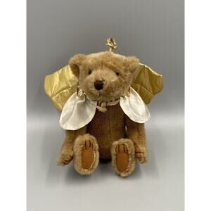 Vintage FIESTA 10" Angel Bear W/ Wings & Halo Teddy Plush Stuffed Animal
